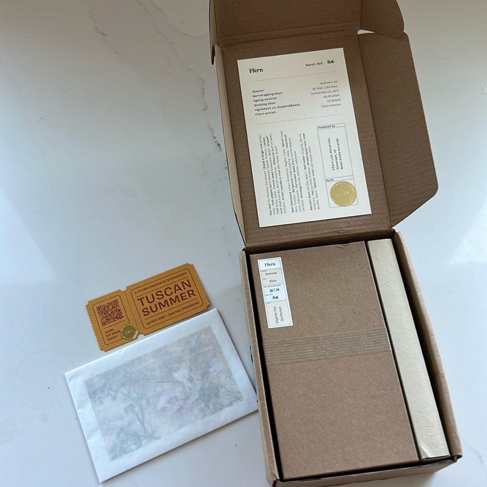 Ffern Summer 24 fragrance organic natural NEW eau parfum perfume